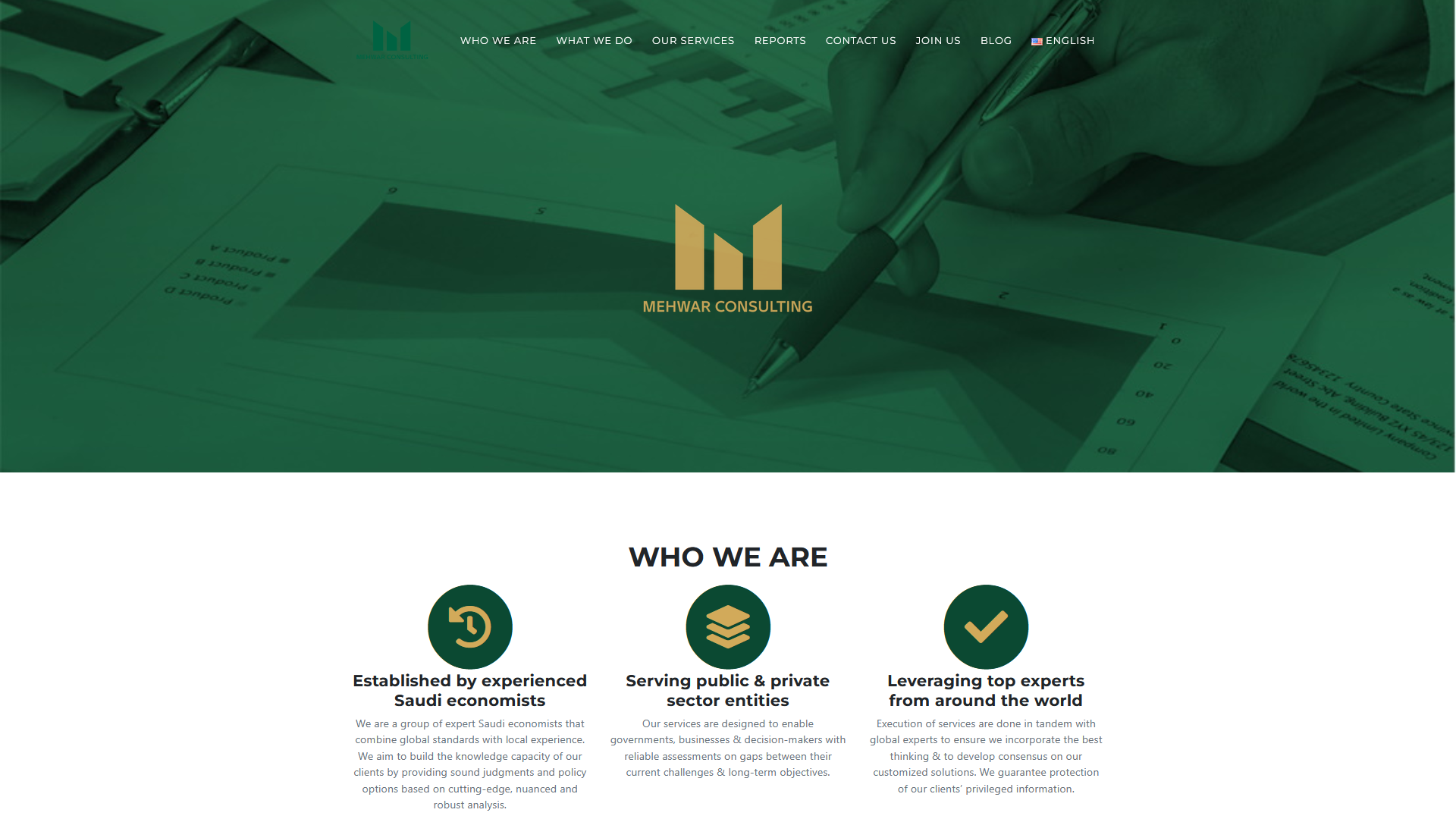 Website Development of Economic Blog